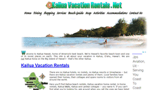 Desktop Screenshot of kailuavacationrentals.net